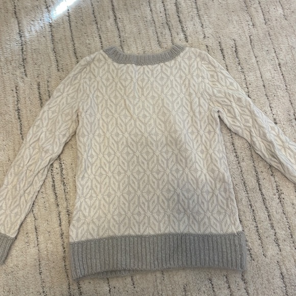 LOFT Diamond Knit Sweater, Sz. SP - Picture 5 of 6